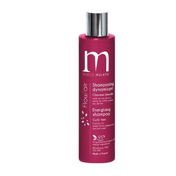 Shampooing dynamisant cheveux bouclés Flow'air by mulato / 200ML